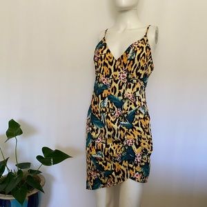 ASOS Leopard Jungle Dress
